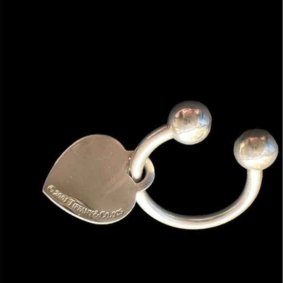 Tiffany & Co Heart Tag Keychain Y2K - Picture 2 of 3